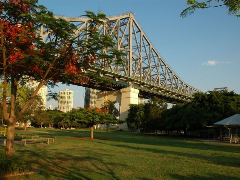 Captain Burke Park en Kangaroo Point